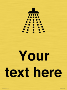 Custom information: Shower